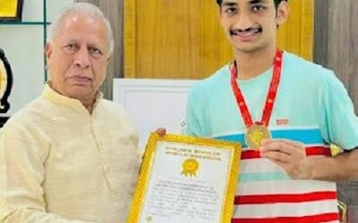 चक्रासन में सबसे तेज़ 100 मीटर दूरी तय करके रचा विश्व कीर्तिमान: कमल शर्मा